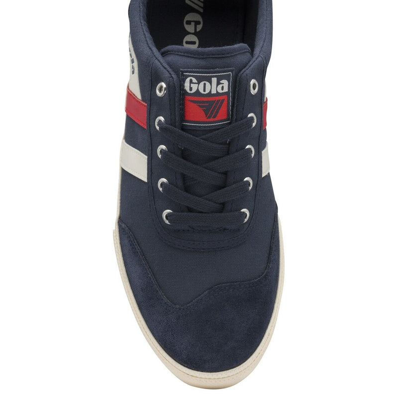 Gola Men's Badminton Sneakers | Navy/Off White