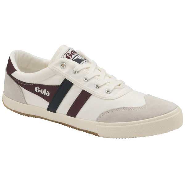 Gola Men's Badminton Sneakers | Off White/Burgundy