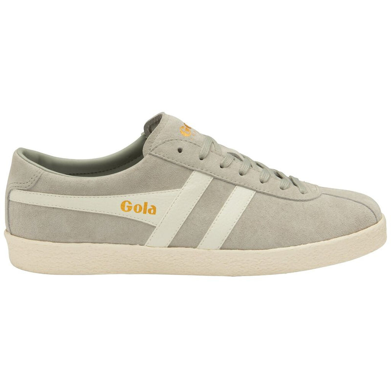 Gola Men's Trainer Suede Sneakers | Light Grey/Off White