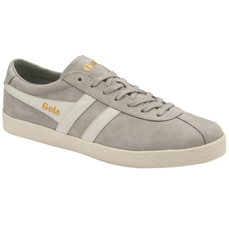 Gola Men's Trainer Suede Sneakers | Light Grey/Off White