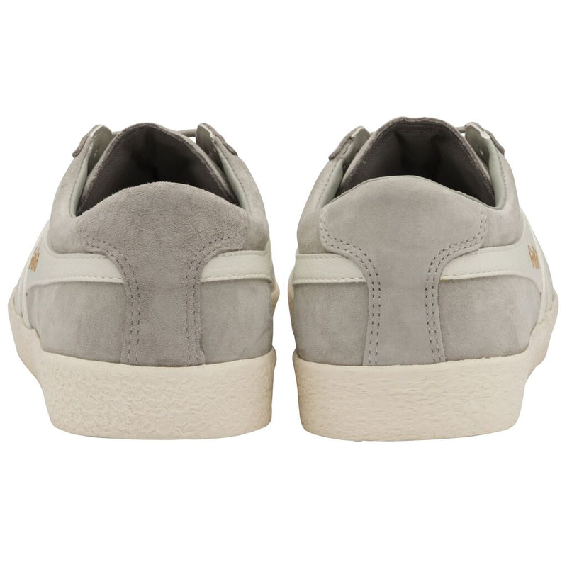 Gola Men's Trainer Suede Sneakers | Light Grey/Off White