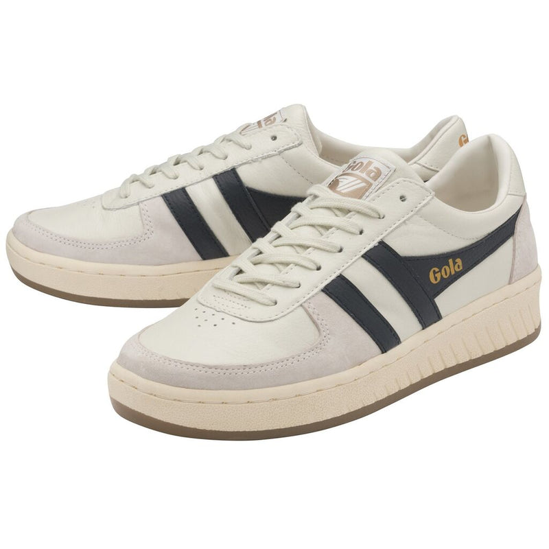 Gola Men's Grandslam 78 Sneakers | Off White/Navy