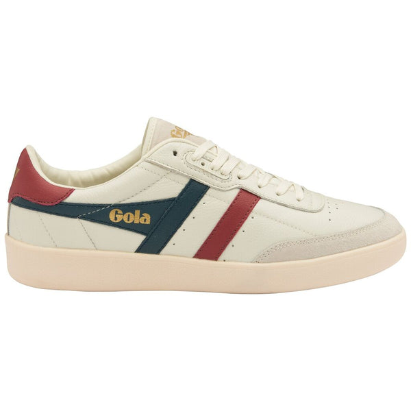 Gola Men's Inca Leather Sneakers | Off White/Vintage Blue