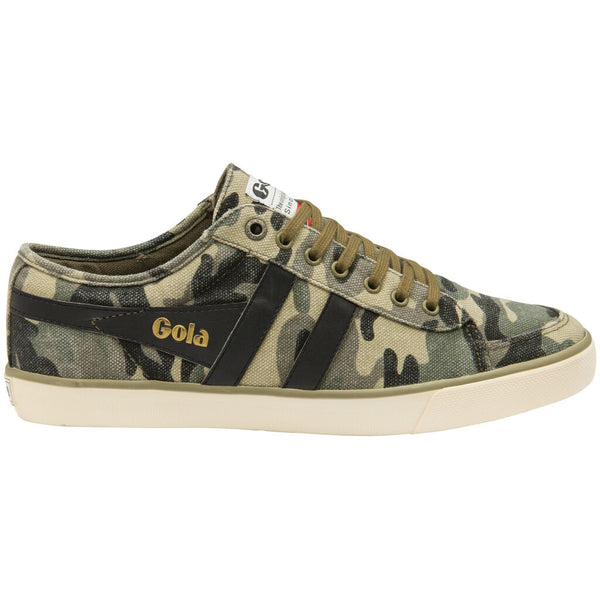 Gola Men's Comet Camo Sneakers | Black