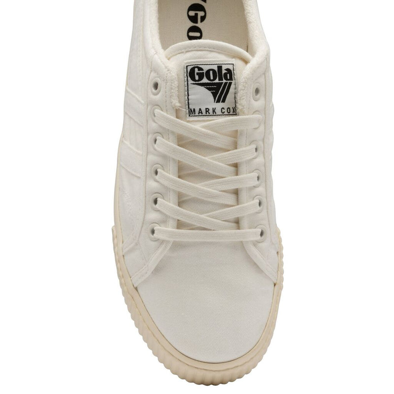 Gola Men's Tennis Mark Cox Wash Sneakers | Off White