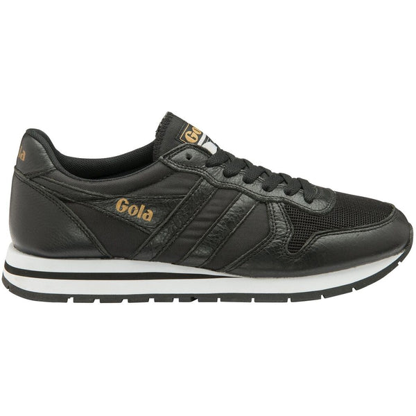 Gola Men's Daytona Leather Sneakers | Black