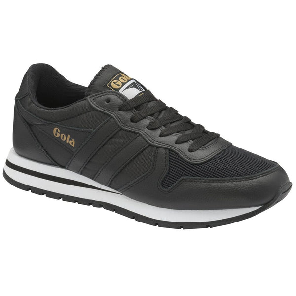 Gola Men's Daytona Leather Sneakers | Black