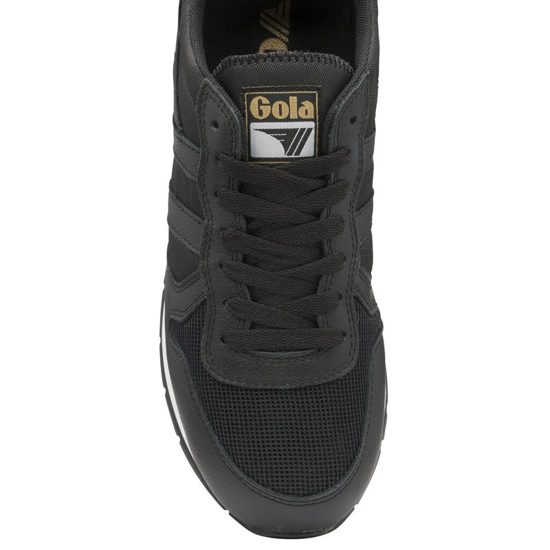 Gola Men's Daytona Leather Sneakers | Black