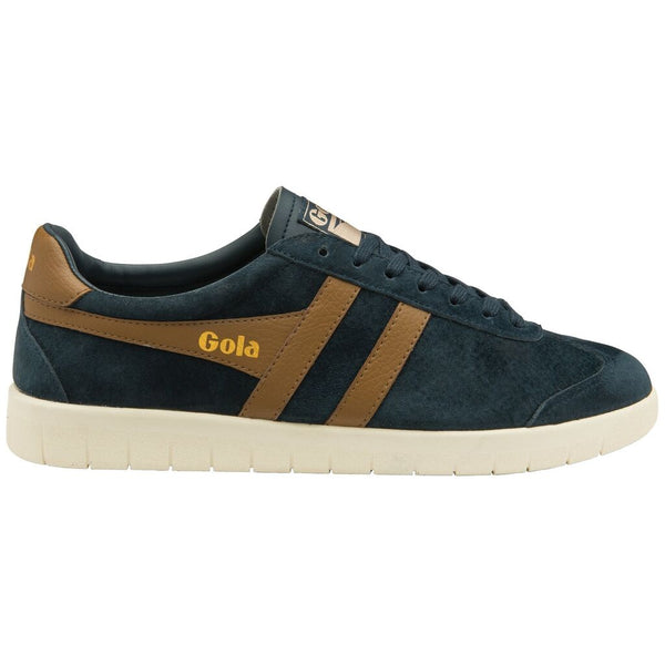 Gola Men's Hurricane Suede Sneakers | Navy/Tobacco