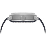 Tsovet SVT-CN38 Silver & White Watch | Navy Nylon CN110198-40