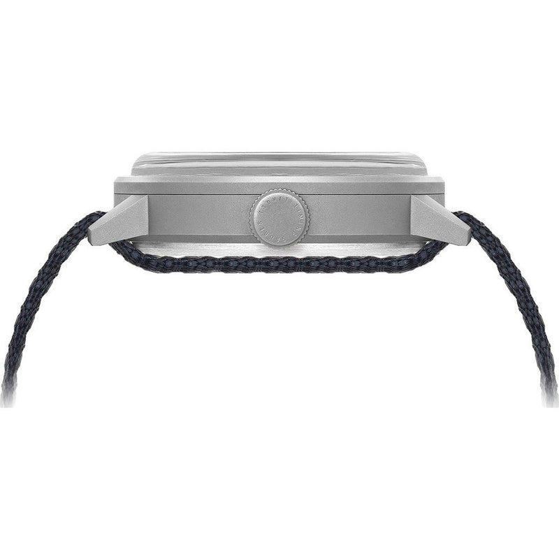 Tsovet SVT-CN38 Silver & White Watch | Navy Nylon CN110198-40