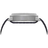 Tsovet SVT-CN38 Silver & White Watch | Navy Nylon CN110198-40