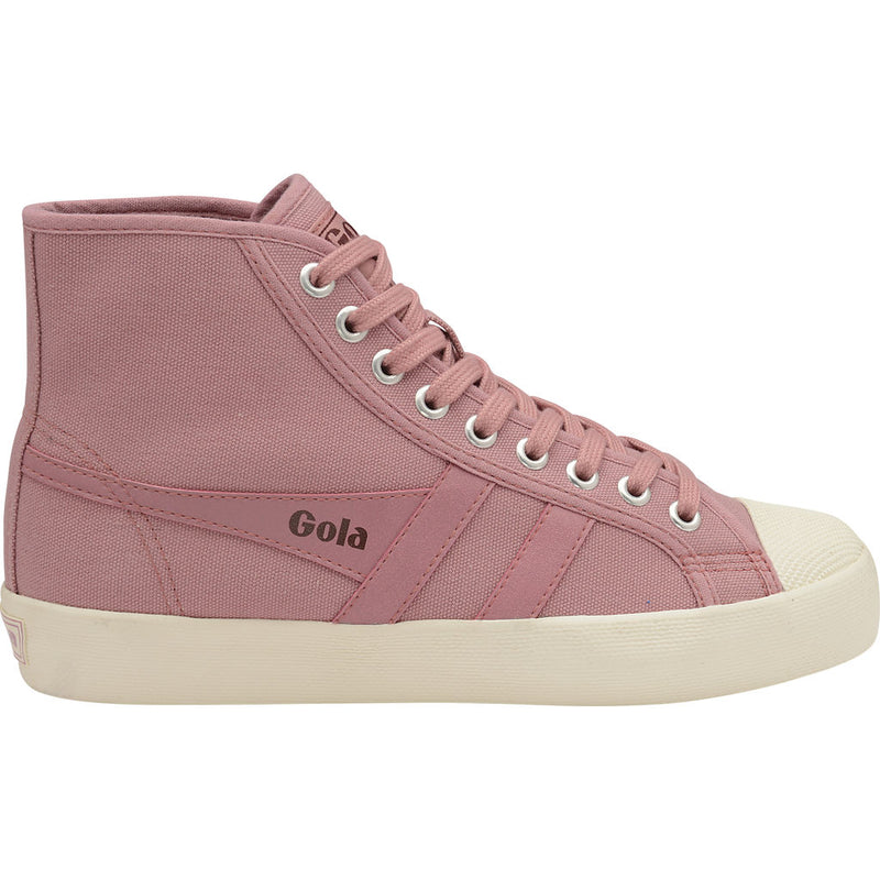 Gola Women's Coaster High Sneakers | Dusty Rose/Off White