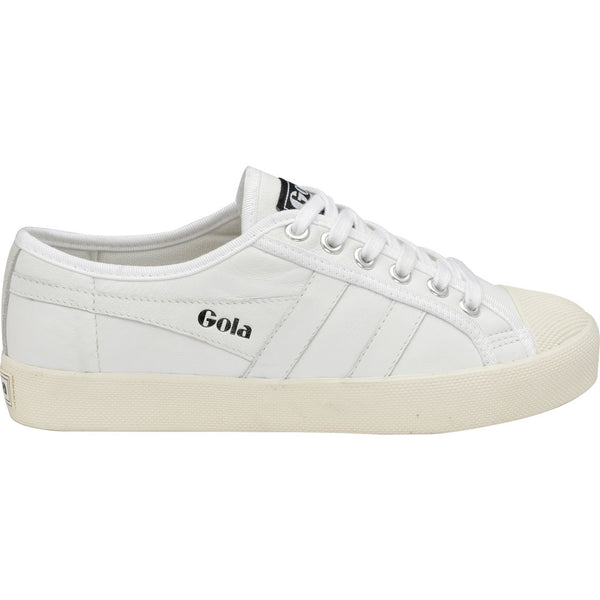 Gola Women's Coaster Leather | White/Off White- CLA309WW904 06