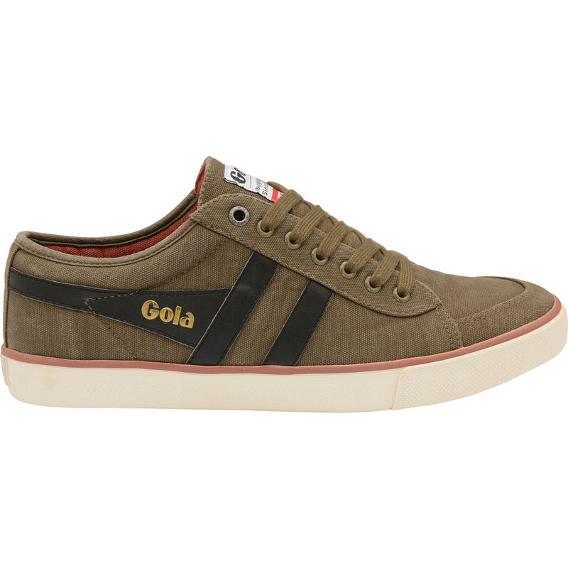 Gola Mens Comet Sneakers | Khaki/Black- CMA516-Size 13