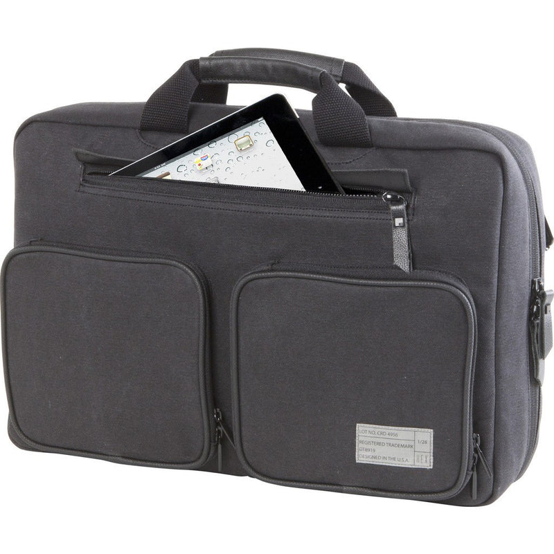 Hex Supply Convertible Laptop Briefcase | Charcoal Canvas CHCV HX2033