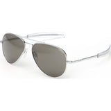 Randolph Engineering Concorde Bright Chrome Sunglasses | Gray AR Bayonet CR075