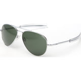 Randolph Engineering Concorde Bright Chrome Sunglasses | AGX Polarized AR Bayonet CR079