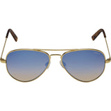 Randolph Engineering Concorde 23K Gold Sunglasses | Oasis Metallic Nylon AR Skull 57MM CR71406-NY