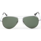 Randolph Engineering Concorde Bright Chrome Sunglasses | AGX Glass Skull 57MM CR73414