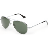 Randolph Engineering Concorde Bright Chrome Sunglasses | AGX Glass Skull 57MM CR73414