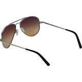 Randolph Engineering Concorde Matte Chrome Sunglasses | Oasis Metallic Nylon AR Skull 57MM CR74406-NY