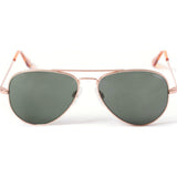 Randolph Engineering Concorde Rose Gold Plated Sunglasses | AGX Glass Skull 57MM CR75414