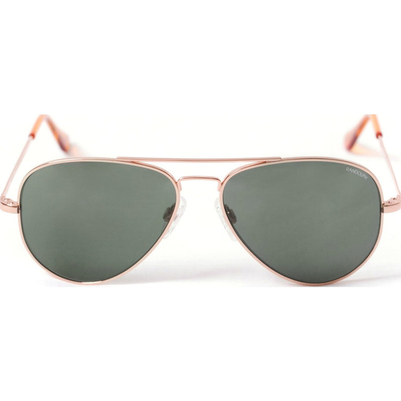 Randolph Engineering Concorde Rose Gold Plated Sunglasses | AGX Glass Skull 57MM CR75414