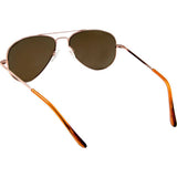 Randolph Engineering Concorde Rose Gold Sunglasses | Rose Gold Flash Mirror PC Skull