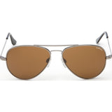Randolph Engineering Concorde Gunmetal Sunglasses | Tan Glass Skull 57MM CR7R412