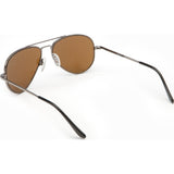 Randolph Engineering Concorde Gunmetal Sunglasses | Tan Glass Skull 57MM CR7R412
