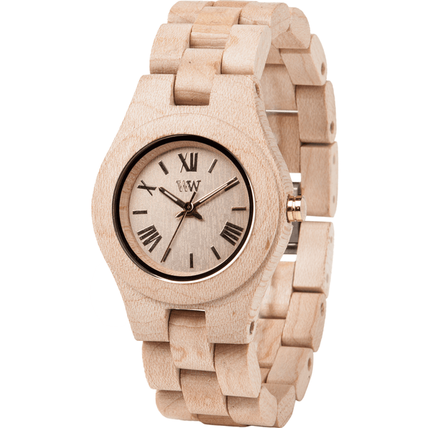 WeWood Criss Maple Wood Watch | Beige WCRBEI