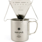 Snow Peak Collapsible Coffee Drip | Silver CS-113