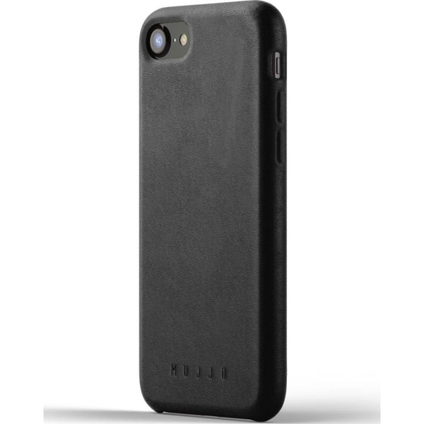 Mujjo Full Leather Case for iPhone 7/8 | Black