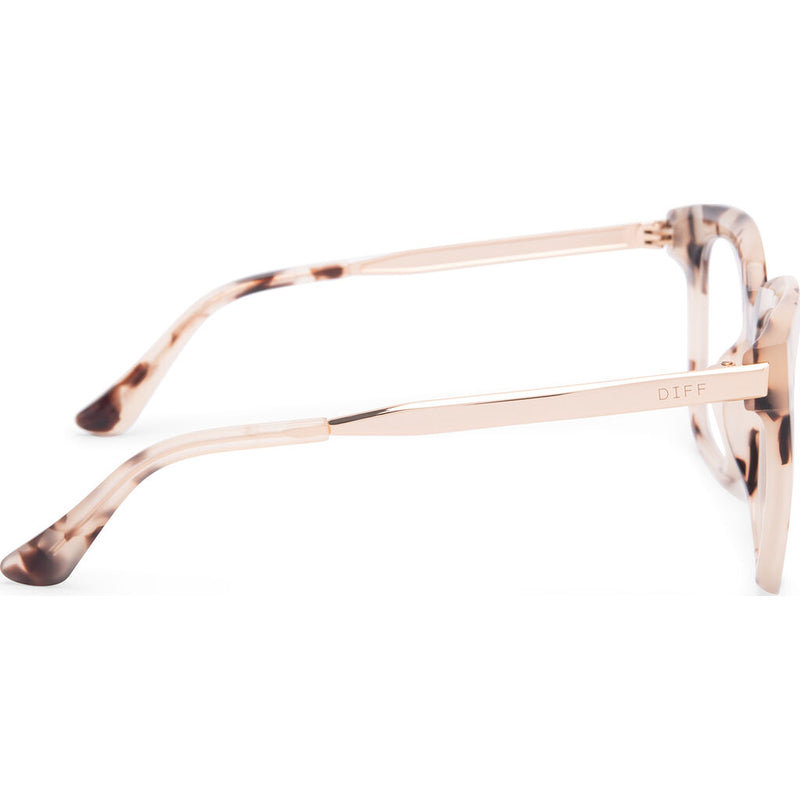 DIFF Eyewear Bella Blue Light Glasses | Cream Tortoise
