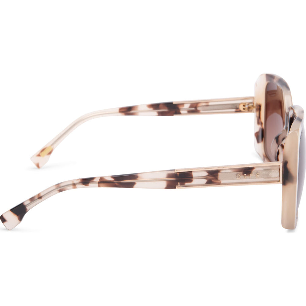 DIFF Eyewear Sophie Sunglasses | Cream Tortoise + Brown  display picture 1