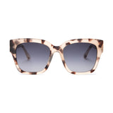Diff Eyewear Bella Ii Sunglasses | Cream Tortoise + Grey Gradient Lens