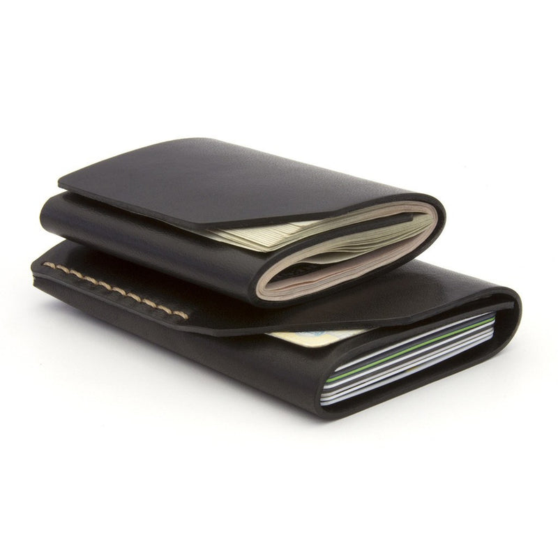 Ezra Arthur Cash Fold Wallet | Jet Black CW011