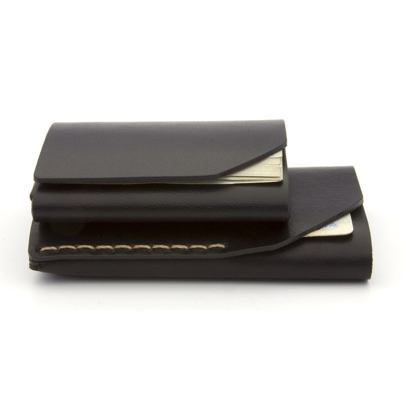 Ezra Arthur Cash Fold Wallet | Jet Black CW011