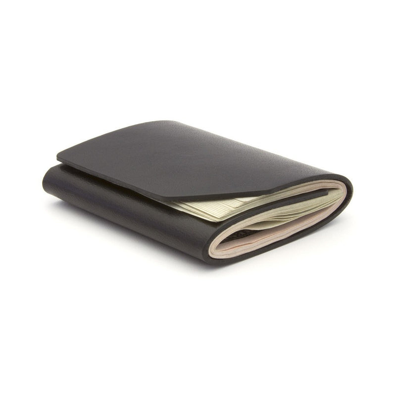 Ezra Arthur Cash Fold Wallet | Jet Black CW011