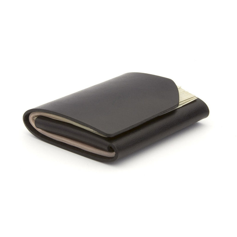 Ezra Arthur Cash Fold Wallet | Jet Black CW011