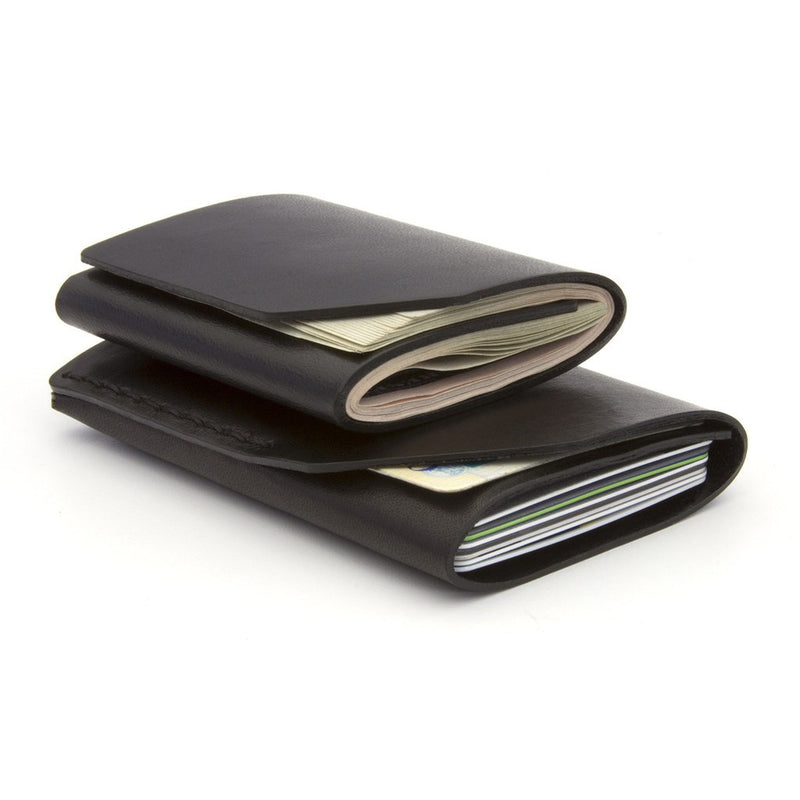 Ezra Arthur Cash Fold Wallet | Jet Black CW011