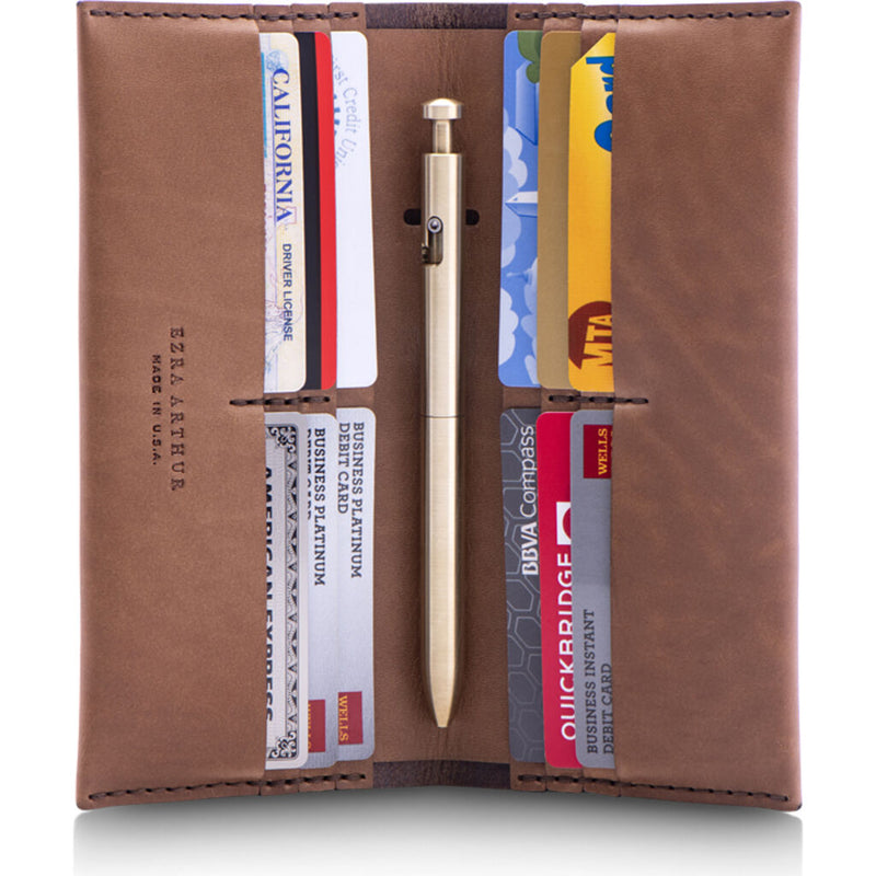 Ezra Arthur No. 12 Long Wallet | Whiskey