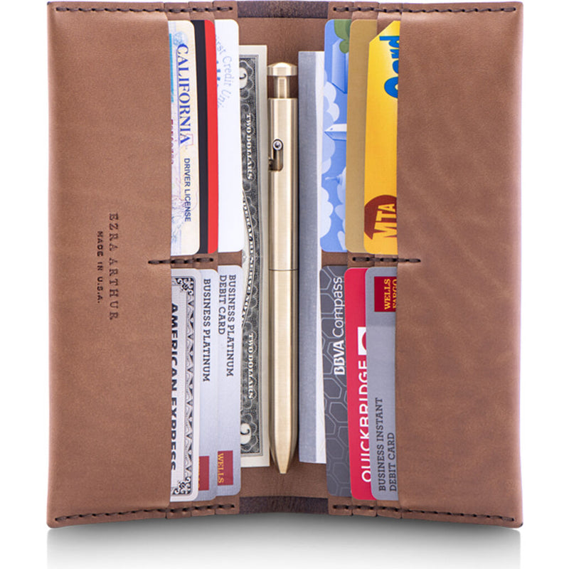 Ezra Arthur No. 12 Long Wallet | Whiskey