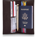 Ezra Arthur No. 12 Long Wallet | Malbec