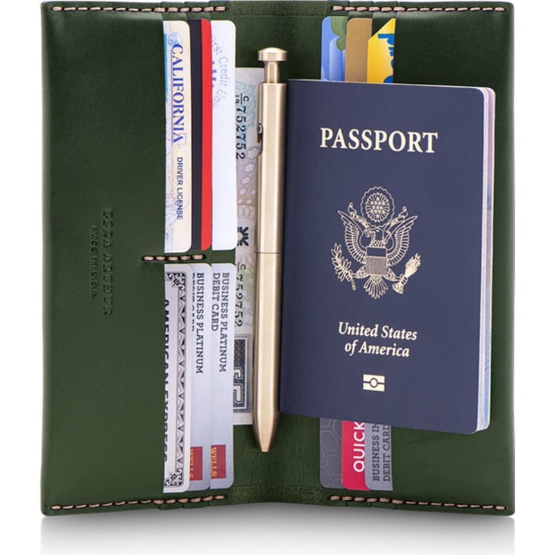 Ezra Arthur No. 12 Long Wallet | Green