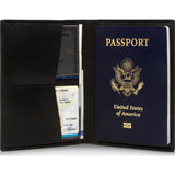 Ezra Arthur No. 5 Passport Wallet | Jet