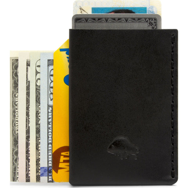 Ezra Arthur No. 7 Card Case | Jet