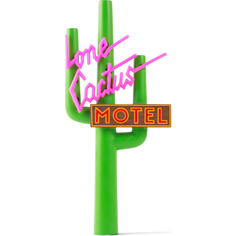 Candylab Lone Cactus Motel Sign | Green/Pink