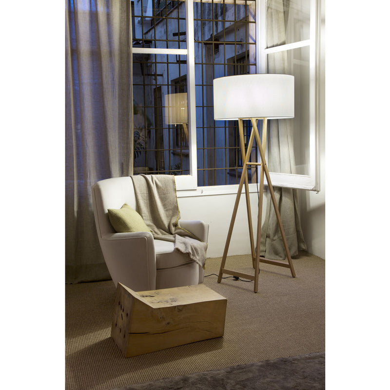 Marset Cala Floor Lamp | Oak
